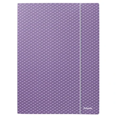 Abbildung von 4 x Esselte Eckspannermappe Colour&#039;Breeze A4 Karton blau