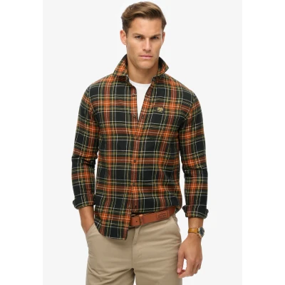 Abbildung von Superdry LONG Sleeve Lumberjack Hemd, Herren, Größe: XXL, Bryce check black