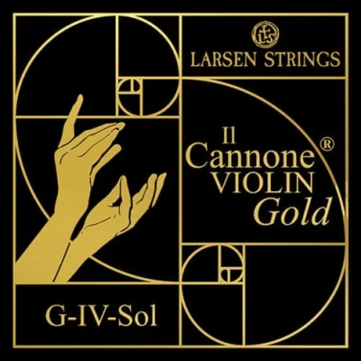 Abbildung von Larsen Violin Saiten Il CANNONE Gold G Soloist
