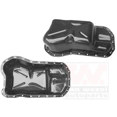 Abbildung von VAN WEZEL 5880071 Ölwanne ohne Dichtung VOLKSWAGEN: Passat B3/B4 Limousine, Corrado, GOLF 3, SEAT: Cordoba I Ibiza 2