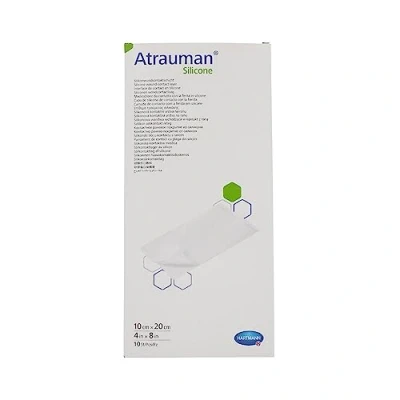 Abbildung von Atrauman Silicone steril 10x20 cm Kompressen