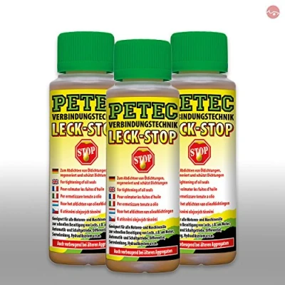 Abbildung von Petec_bundle 3X PETEC LECKSTOP Engine Oil Stop Leak Ölleckstop Motor 150 ML 80150