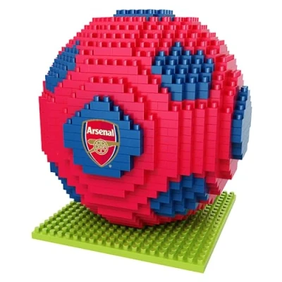 Abbildung von FOCO Offiziell Lizenziertes Arsenal FC BRXLZ Bricks 3D Fußball Bauset