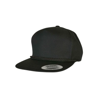 Abbildung von Flexfit YP Classics Classic Poplin Cap, Herren, Größe: One Size, Black