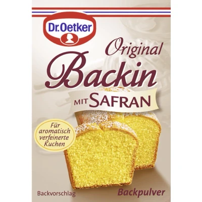 Abbildung von Dr.Oetker Original Backin mit Safran 3ST 48,9G