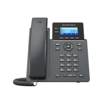 Abbildung von Grandstream Networks GRP2602W, IP Telefon, Schwarz, Kabelgebundenes Mobilteil, Im band, Out of LCD, 6,12 cm (2.41 Zoll)