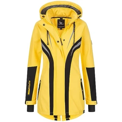 Abbildung von Rock Creek Softshelljacke Damen Softshellmantel Wanderjacke D 492