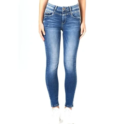 Abbildung von Miracle of Denim Jeans Skinny Fit, Damen, Größe: 30x32, Crayon blue