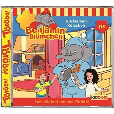 Abbildung von Benjamin Blümchen Folge 115: Die kleinen Kätzchen CD