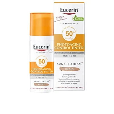 Abbildung von Eucerin Sun Photoaging Control Tinted Gel Cream SPF 50+ Medium