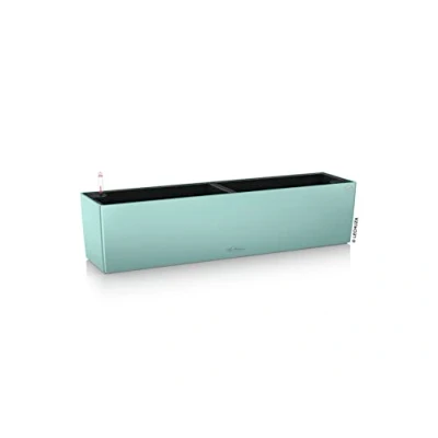 Abbildung von Lechuza® Balkonkasten Balconera Color 80 pastellgrün (Komplettset, 1 St., 1x Pflanzgefäß), selbstbewässernd