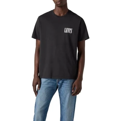 Abbildung von Levi&#039;s Ss Relaxed Fit Tee Ssnl Serif Logo Miner