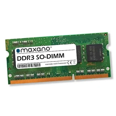 Abbildung von Maxano 4GB RAM kompatibel mit Synology DiskStation DS412+ (PC3 10600 SO DIMM Arbeitsspeicher)