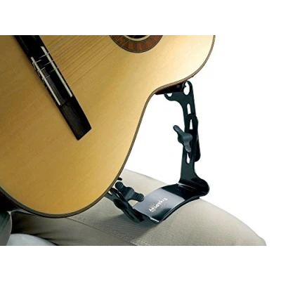 Abbildung von Ergoplay Gitarrenstütze Michael Tröster schwarz Linkshändermodell