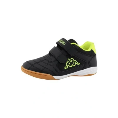 Abbildung von Kappa Sneaker low für Kinder, Größe: 32, Black neon yellow Schuhe