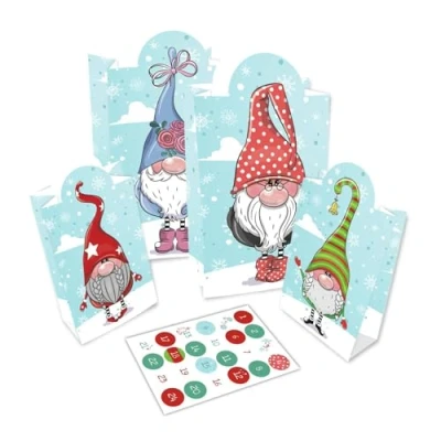 Abbildung von Roth Adventskalender 24 Adventstütchen &#039;Wichtel&#039;