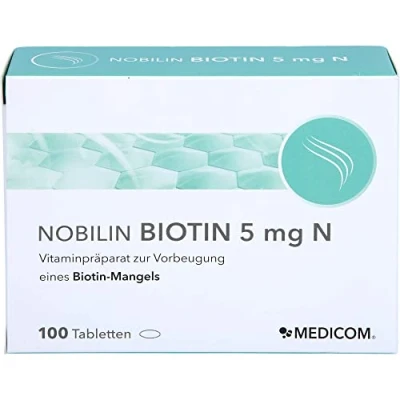 Abbildung von Nobilin Biotin 5 mg N Tabletten