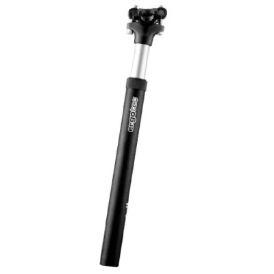 Abbildung von ergotec Sattelstütze SP 5.0, Patent gef., 31.6 x 350, 45/103, AL6061 T6, Feder, schwarz, 59392001