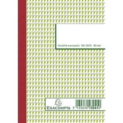 Abbildung von EXACOMPTA Manifold &quot;QuadrillÈ&quot;, 148 x 105 mm, tripli VE = 1