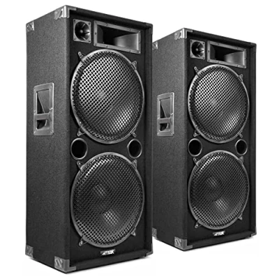 Abbildung von MAX MAX215 4000 W Disco Lautsprecherset 2 x 15&quot;