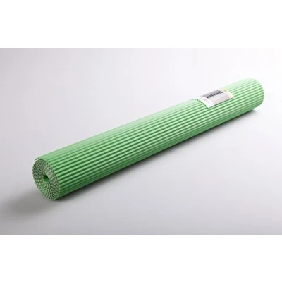 Abbildung von Clairefontaine 451021C Rolle Wellpappe Maxi (2 x 0,70m, 175g, ideal für Bastelprojekte) 1 grün