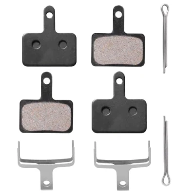 Abbildung von Carehabi 2 Paar Bremsbeläge Fahrrad Scheibenbremse, High Perfomance Fahrradbremsen Beläge für Mountainbike kompatibel mit Tektro TRP Shimano Deore Br B01S B05S MT400 M575 M495 M395 M4050