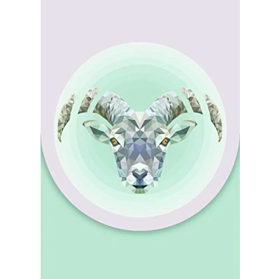 Abbildung von Komar Poster &quot;Capricorn&quot;, Tiere, (1 St.), Kinderzimmer, Schlafzimmer, Wohnzimmer