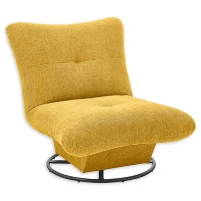 Abbildung von Stella Trading Maranello Sessel Wohnzimmer, Safran Bequemer Fernsehsessel Relaxsessel drehbar 96 x 75 93 cm (B/H/T)