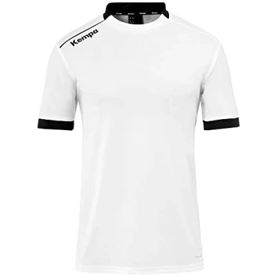 Abbildung von Kempa Player Tshirt print, Größe: Small, Weiß schwarz