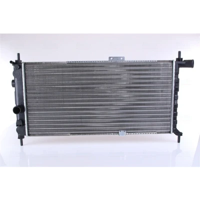 Abbildung von NISSENS 632741 Kühler, Motorkühlung Aluminium 630 322 30 Kühlrippen mechanisch gefügt OPEL: Kadett E Limousine, CC, Cabrio