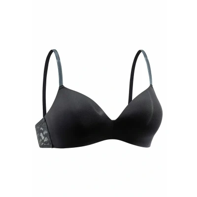 Abbildung von Lascana Bralette Pushup BH, Damen, Größe: 85A, Schwarz