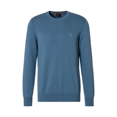 Abbildung von BOSS Kanovano Strickpullover, Herren, Größe: 3XL, Open blue