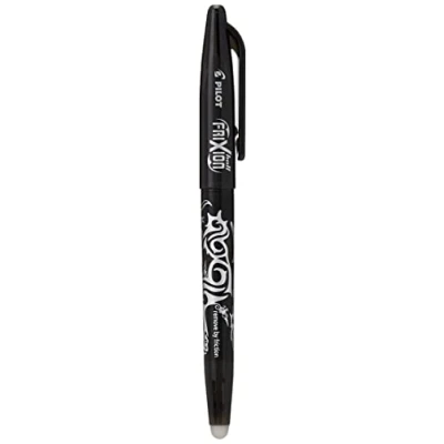 Abbildung von Pilot Frixion Tintenroller, radierbar, schwarz 8 Stück