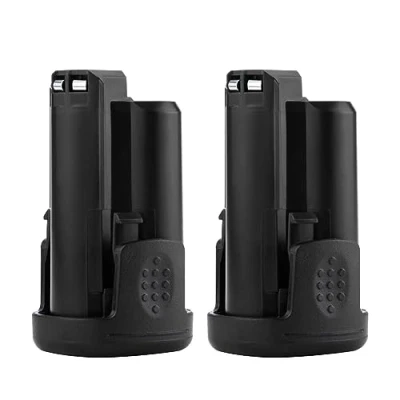 Abbildung von 2X Exmate Lithium Ionen Ersatzbatterie 12V 3.0Ah für Dremel 8200 8220 8300 Ersetzen Sie B812 02