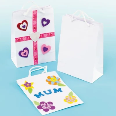 Abbildung von Baker Ross Blanko Geschenktüten (10 Stück)