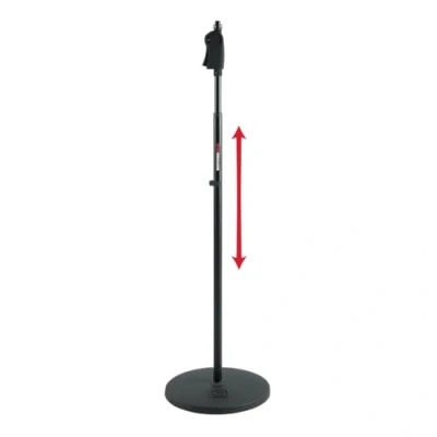 Abbildung von Frameworks GFW MIC 1201 Deluxe Mikrofonständer, 30,5 cm, runder Standfuß