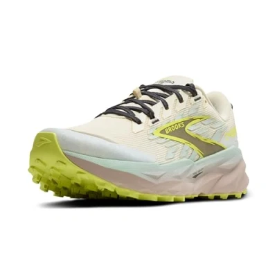 Abbildung von Brooks Cascadia 19 Laufschuh Trail, Damen, Größe: 41, Coconut misty blue ebony Schuhe