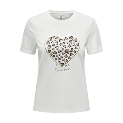 Abbildung von ONLY Kurzarmshirt &quot;ONLTANYA LIFE REG S/S LEO PRINT TOP JRS&quot;