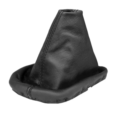 Abbildung von L &amp; P Car Design L&amp;P A0028 Schaltsack Schaltmanschette kompatibel mit VW Passat 3B B5 3BG 100% Echtleder Leder Schwarz