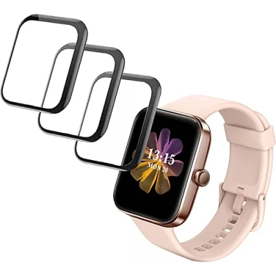 Abbildung von onetuo Schutzfolie Kompatibel für Tensky Smartwatch 1.5 zoll, HD klar Flexible TPU Folie [Blasenfreie] [Kompatibel mit Hülle] [Premium Qualität]Displayschutzfolie (3 Pack)