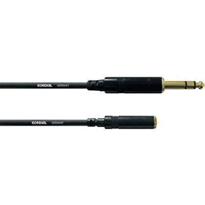 Abbildung von CORDIAL CABLES Stereo Audiokabel Klinkenstecker/Miniklinke weiblich 3 m AUDIO Essentials Jack Kabel