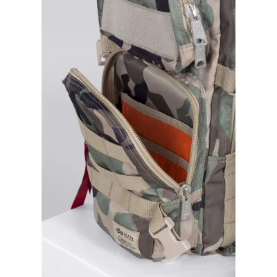 Abbildung von Alpha Industries Tactical Backpack Unisex Tagesrucksack, Größe: One Size, Khaki