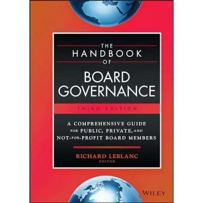 Abbildung von The Handbook of Board Governance: A Comprehensive Guide for Public, Private, and Not Profit Members
