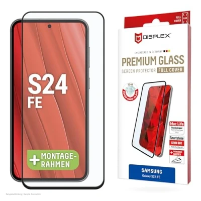 Abbildung von 0 DISPLEX Premium Glas (Full Cover) für Samsung Galaxy S24 FE
