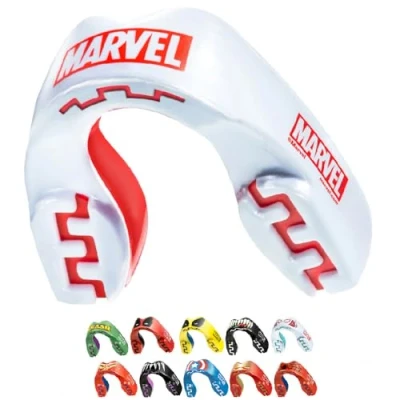 Abbildung von Marvel Logo Sports Zahnschutz
