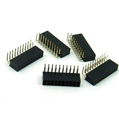 Abbildung von POPESQ® 5 Stk. x Buchsenleiste 2.54mm 2x10 polig Abgewinkelt #A1655