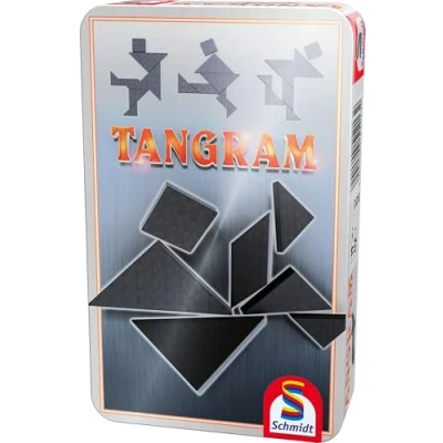 Abbildung von Schmidt MBS Tangram in Metalldose Geschicklichkeitsspiel