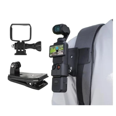 Abbildung von ZJRXM Rucksack Halterung für DJI Osmo Pocket 3 Zubehör, Schultergurt mit Adapter Mount