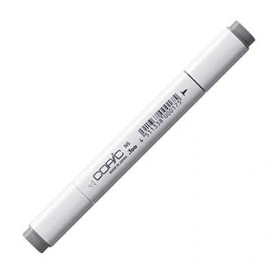 Abbildung von COPIC Classic Marker Typ N 5, neutral gray No. professioneller Layoutmarker, mit einer breiten und feinen Spitze