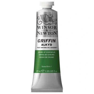 Abbildung von Winsor &amp; Newton Griffin Alkyd schnell trocknende Ölfarbe Tube, Cadmium Zitrone, 37 ml 1 stück (1er Pack)